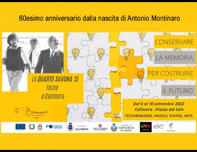 60esimo anniversario dalla nascita di Antonio Montinaro