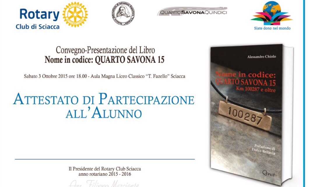 Attestato di Partecipazione