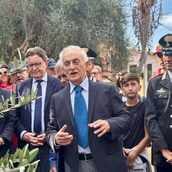 Un ulivo di memoria e speranza al Parco della Memoria di Capaci per il piccolo Claudio Domino, Un ulivo di memoria e speranza al Parco della Memoria di Capaci per il piccolo Claudio Domino