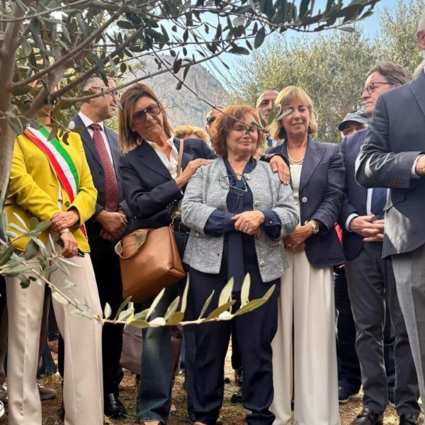 Un ulivo di memoria e speranza al Parco della Memoria di Capaci per il piccolo Claudio Domino, Un ulivo di memoria e speranza al Parco della Memoria di Capaci per il piccolo Claudio Domino