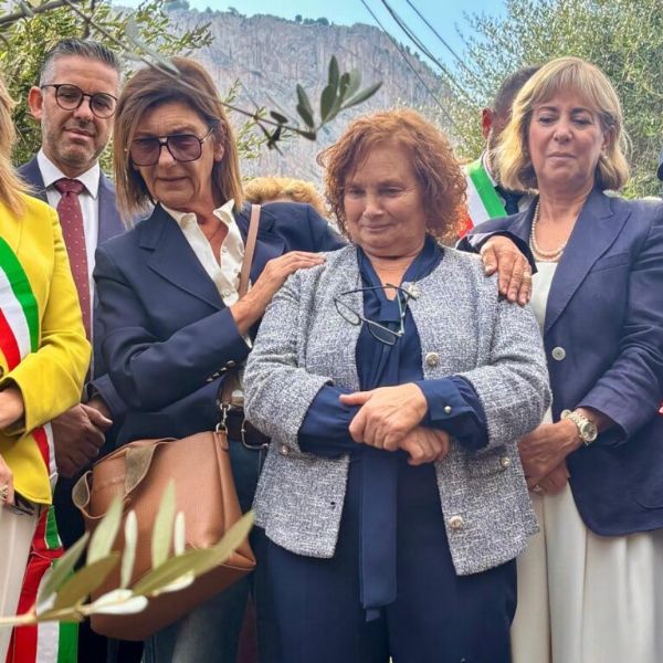 Un ulivo di memoria e speranza al Parco della Memoria di Capaci per il piccolo Claudio Domino, Un ulivo di memoria e speranza al Parco della Memoria di Capaci per il piccolo Claudio Domino